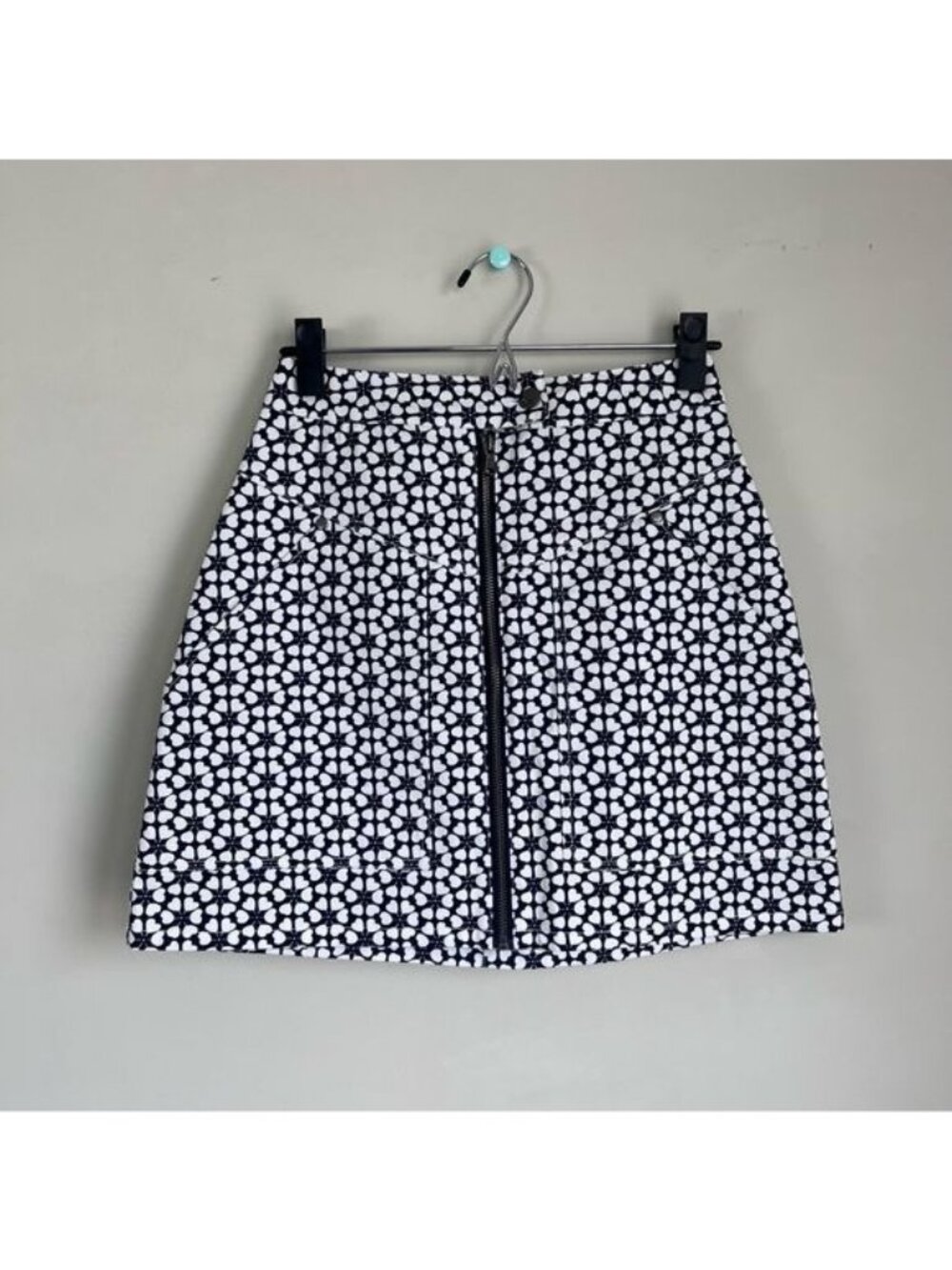Rebecca Minkoff Navy Marigold Skirt - S - Picture 2 of 7